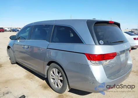 2016 Honda Odyssey Ex-L from USA, damaged, VIN 5FNRL5H66GB100815